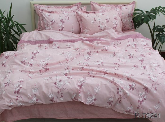 Комплект постільної білизни євро Ранфорс R-T9241