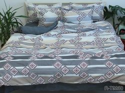 Комплект постільної білизни євро наволочки 50*70см Ранфорс R-T9250