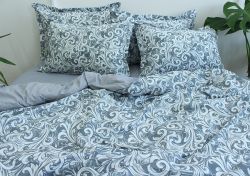 Комплект постільної білизни євро Ранфорс R-T9253