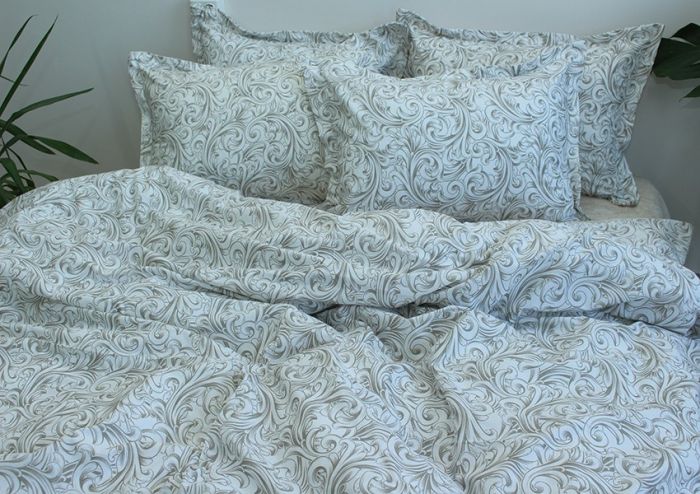 Комплект постільної білизни євро Ранфорс R-T9259