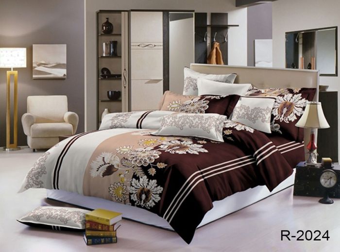 Комплект постільної білизни сімейний наволочки 50*70см Ранфорс R2024