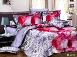 Комплект постільної білизни сімейний наволочки 50*70см Ранфорс R2036