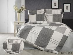 Комплект постільної білизни сімейний наволочки 50*70см Ранфорс R-T9150