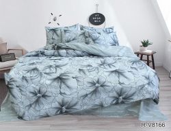 Комплект постільної білизни сімейний наволочки 50*70см Ранфорс R-V8166