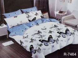 Комплект постільної білизни сімейний наволочки 50*70см Ранфорс R7464