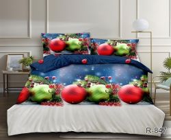 Комплект постільної білизни Ранфорс R847
