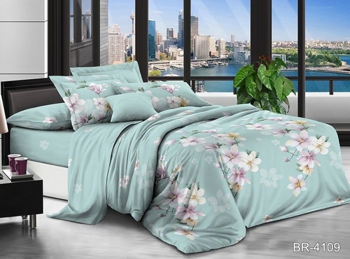 Комплект постільної білизни наволочки 50*70см Поликоттон BR-4109