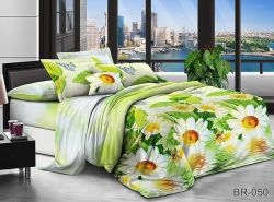 Комплект постільної білизни двоспальний наволочки 50*70см Поликоттон BR050