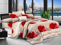 Комплект постільної білизни євро наволочки 50*70см Поликоттон BR-7036