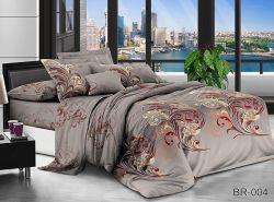 Комплект постільної білизни євро наволочки 50*70см Поликоттон BR004