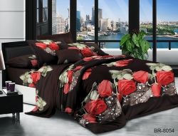 Комплект постільної білизни євро наволочки 50*70см Поликоттон BR8054