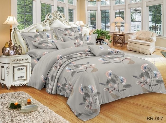 Комплект постільної білизни сімейний наволочки 50*70см Поликоттон BR-057