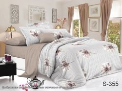 Комплект постільної білизни Сатин S355