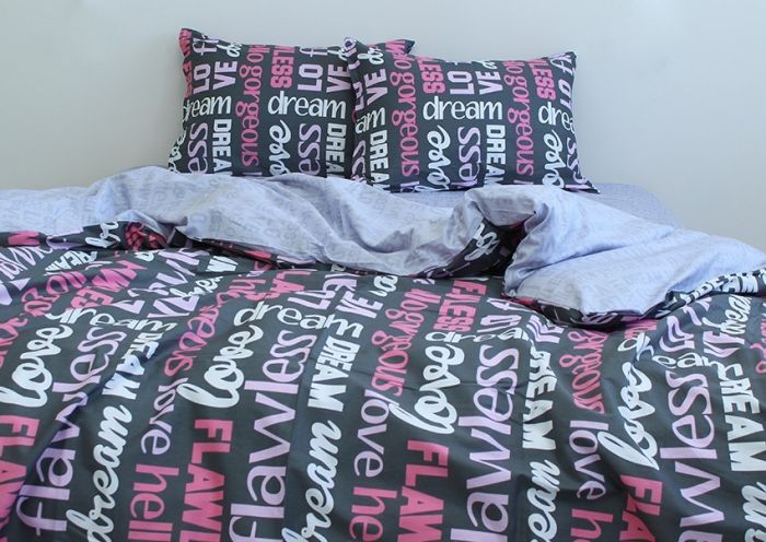 Комплект постільної білизни наволочки 50*70см Сатин S379