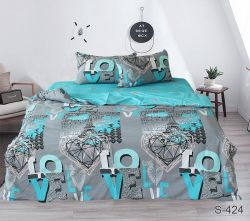 Комплект постільної білизни Сатин S424 2