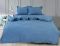 Комплект постільної білизни двоспальний Сатин Blue Grey