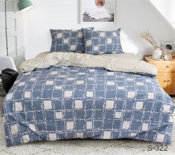 Комплект постільної білизни двоспальний наволочки 50*70см Сатин S322