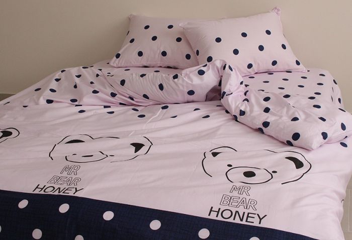 Комплект постільної білизни двоспальний наволочки 50*70см Сатин S420