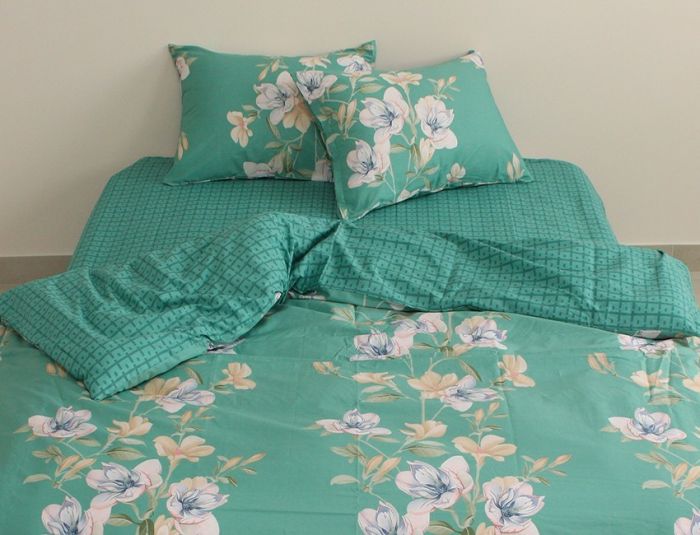 Комплект постільної білизни двоспальний Сатин S422