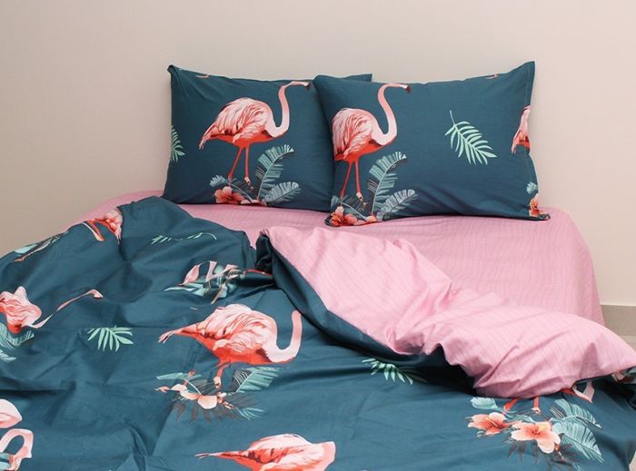 Комплект постільної білизни двоспальний наволочки 50*70см Сатин S425