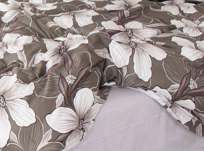 Комплект постільної білизни двоспальний Сатин S482