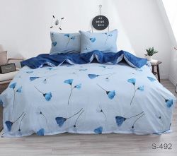 Комплект постільної білизни двоспальний наволочки 50*70см Сатин S492
