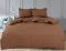 Комплект постільної білизни євро наволочки 50*70см Сатин Chocolate