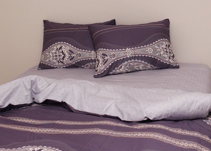 Комплект постільної білизни євро наволочки 50*70см Сатин S289