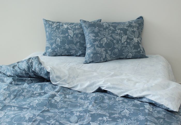 Комплект постільної білизни євро наволочки 50*70см Сатин S460