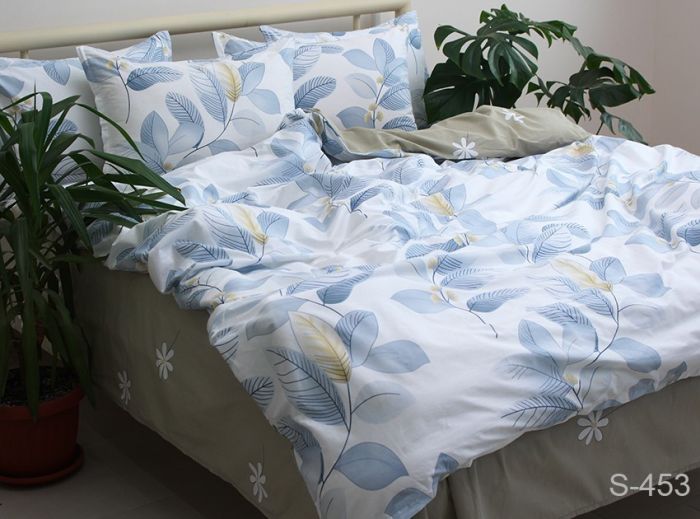 Комплект постільної білизни Сатин S453