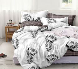 Комплект постільної білизни сімейний наволочки 50*70см Сатин S458