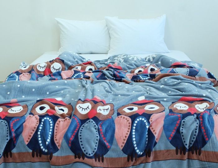 Плед велсофт (мікрофібра) 200*220 см ALM-064