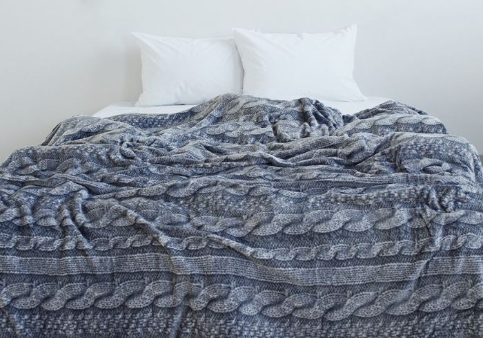 Плед велсофт (мікрофібра) 200*220 см ALM-076