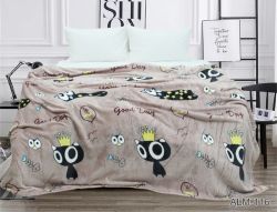 Плед велсофт (мікрофібра) 200*220 см ALM-116