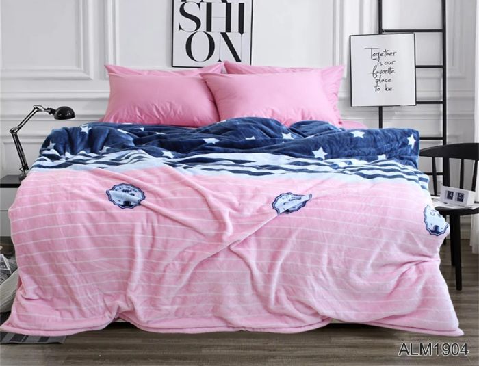 Плед велсофт (мікрофібра) 160*220 см ALM1904