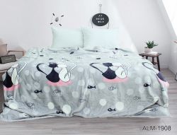 Плед велсофт (мікрофібра) 160*220 см ALM1908