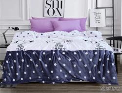 Плед велсофт (мікрофібра) 200*220 см ALM1912