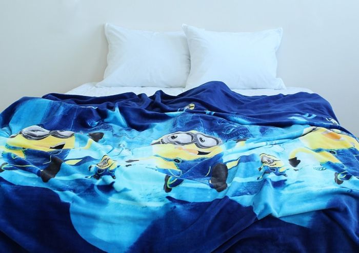 Плед велсофт (мікрофібра) 200*220 см JH-VL018