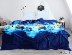 Плед велсофт (мікрофібра) 200*220 см JH-VL018