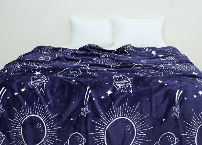 Плед велсофт (мікрофібра) 200*220 см VL-FL015