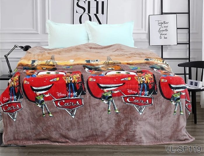 Плед велсофт (мікрофібра) 160*220 см VL-SF119