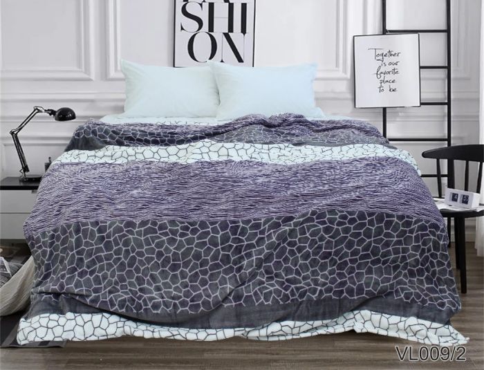 Плед велсофт (мікрофібра) 160*220 см VL009/2