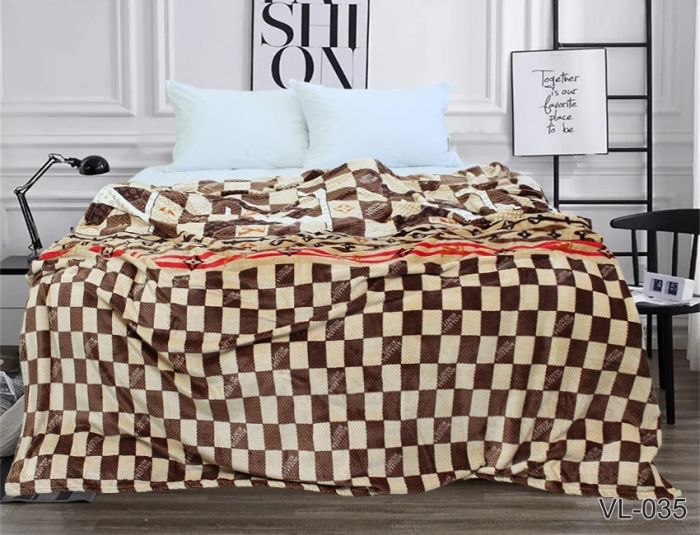 Плед велсофт (мікрофібра) 200*220 см VL035