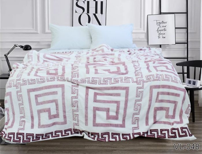 Плед велсофт (мікрофібра) 200*220 см VL048