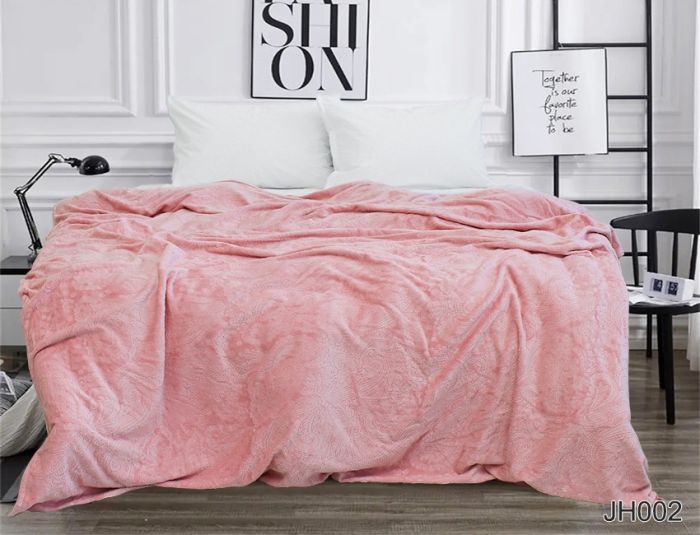 Плед велсофт (мікрофібра) 200*220 см JH002