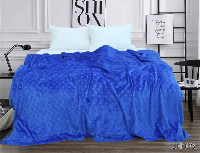 Плед велсофт (мікрофібра) 200*220 см JH003