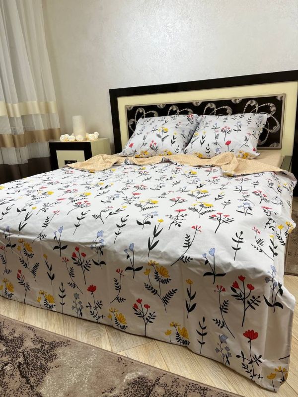 Комплект постільної білизни Преміум 02-014-1 Бязь наволочки 50*70см