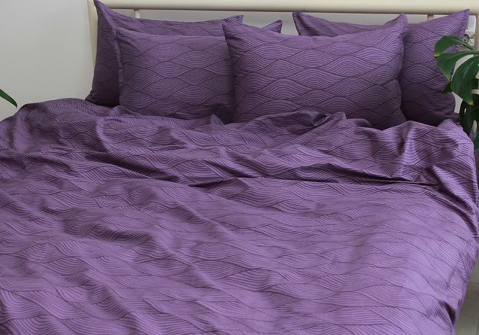 Комплект постільної білизни двоспальний наволочки 50*70см Сатин S526