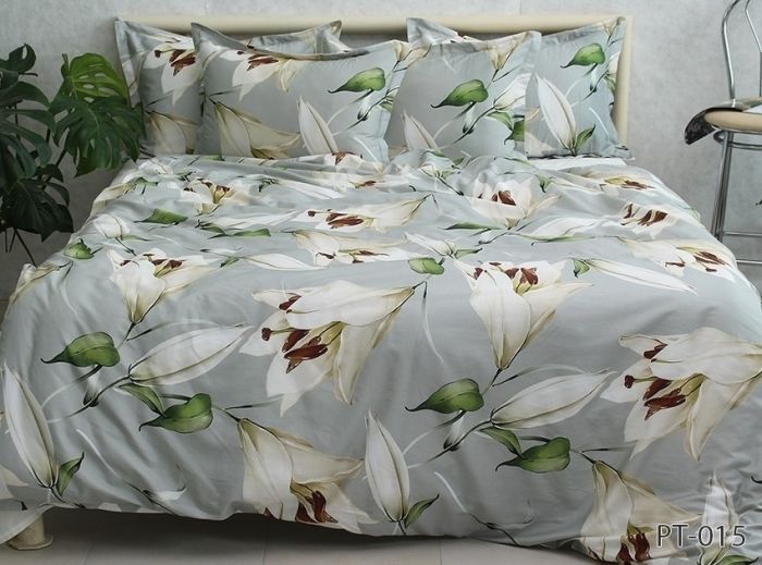 Комплект постільної білизни наволочки 50*70см Сатин Премиум PT-015