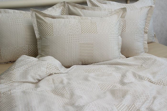 Комплект постільної білизни двоспальний наволочки 50*70см Сатин Премиум PT-012д